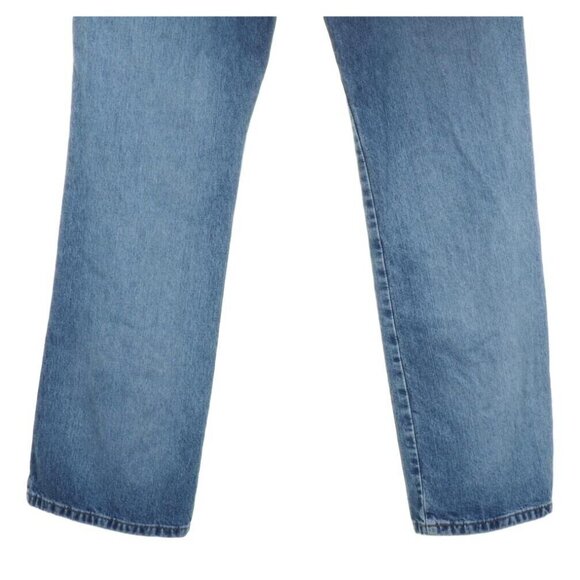 Calvin Klein Womens Jeans 10 Bootcut Medium Stone Washed Sandblast 33 x 32 - Picture 6 of 9